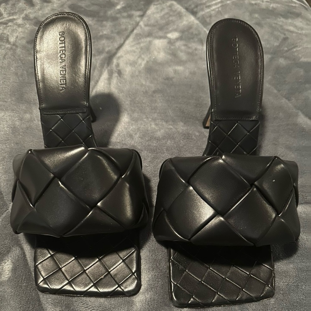 Bottega Veneta Lido Heels - Black